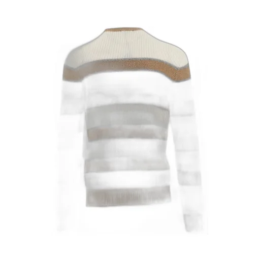 Malo Striped Crew Neck Sweater