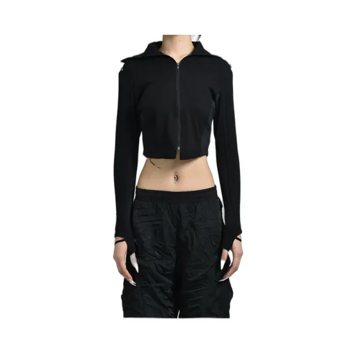 Zip-Up Sweats / Black