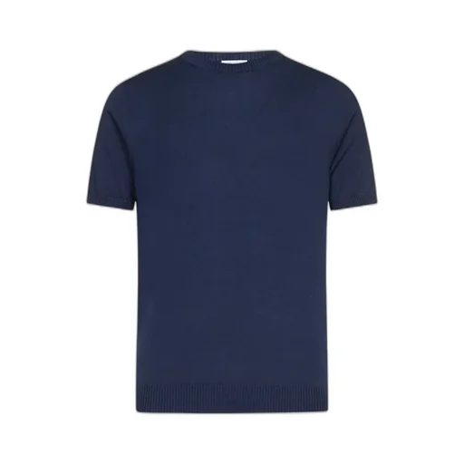 Malo Round Neck Straight Hem T-Shirt