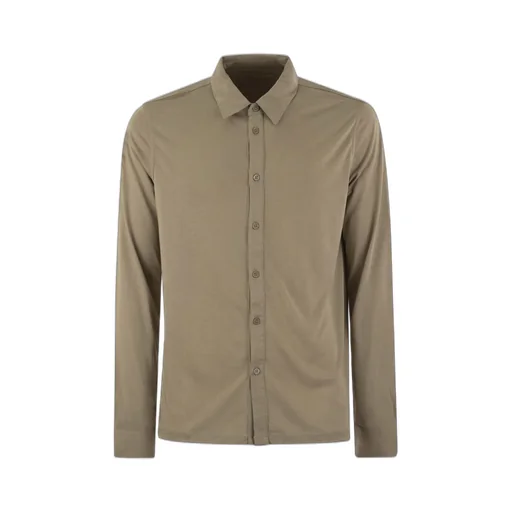 Majestic Long-Sleeved Button-Up Shirt