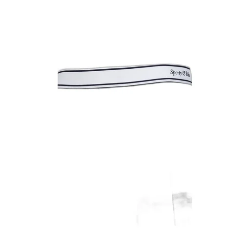 Italic Logo Pleated Skirt / Dark Nvy