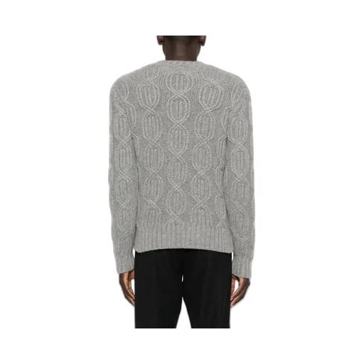 Malo Cable-Knit Crew-Neck Sweater