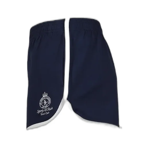 Crown Tennis Pique Short / Dark Nvy