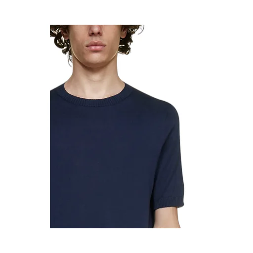 Malo Round Neck Straight Hem T-Shirt