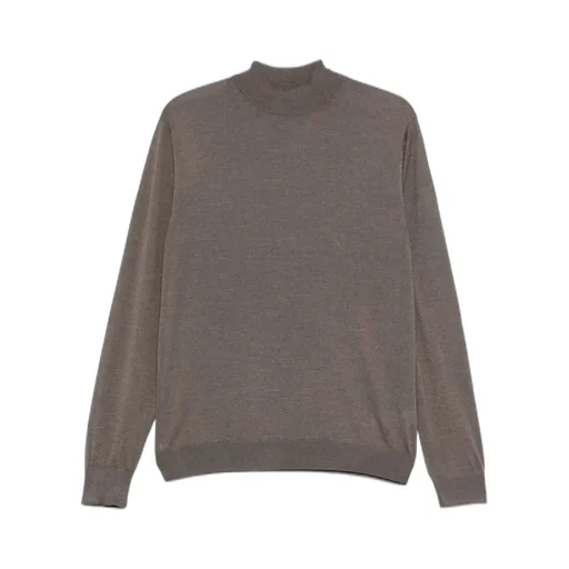 Malo Mock-Neck Cashmere Sweater