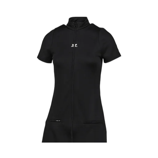 Interlock Tracksuit Mini Dress / Blk