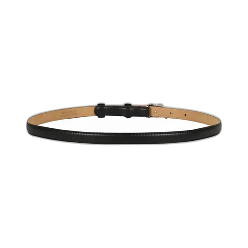 Ac Leather 15Mm Belt / Black