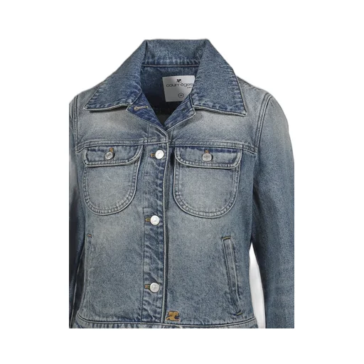 Signature Denim Trucker Jacket / Vintage Medium Blu