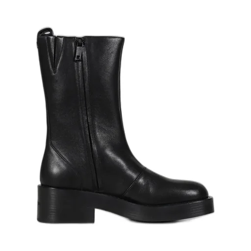 Rider Leather Boots / Black
