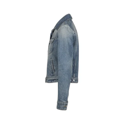 Signature Denim Trucker Jacket / Vintage Medium Blu