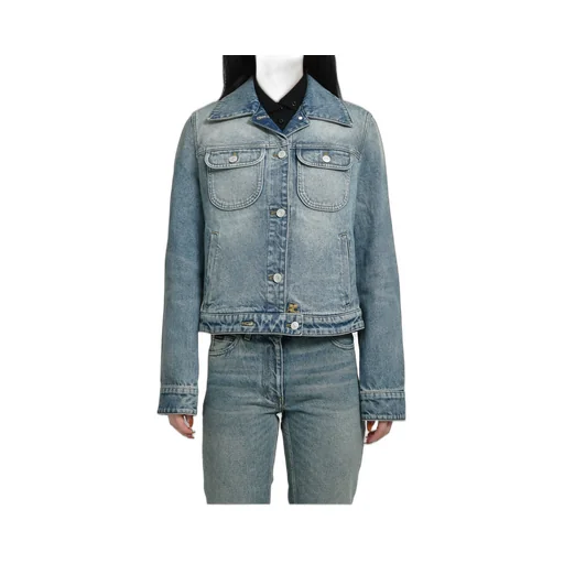 Signature Denim Trucker Jacket / Vintage Medium Blu