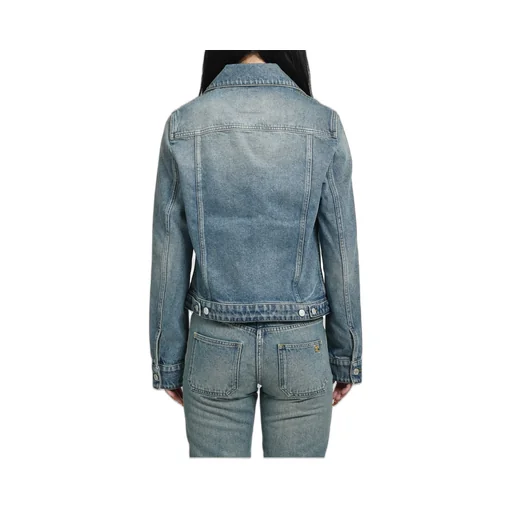 Signature Denim Trucker Jacket / Vintage Medium Blu