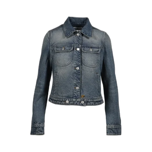 Signature Denim Trucker Jacket / Vintage Medium Blu