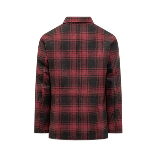 Manifattura Ceccarelli Wool-Padded Plaid Jacket