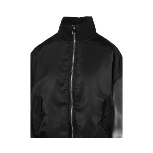Logo Bomber Jacket / Black