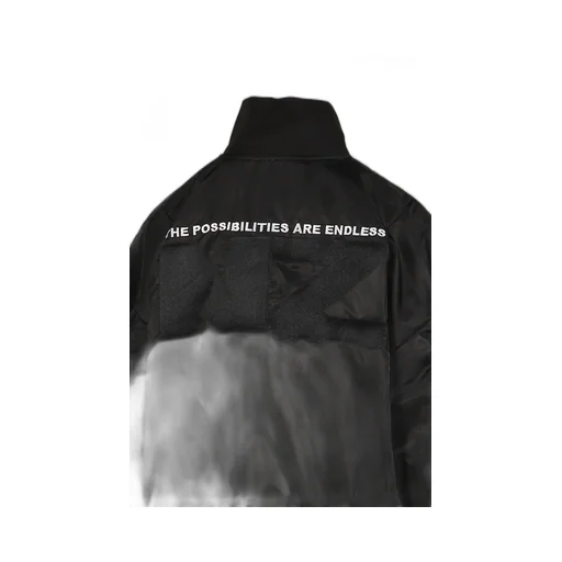Logo Bomber Jacket / Black