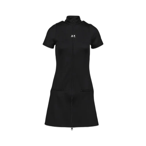 Interlock Tracksuit Mini Dress / Blk