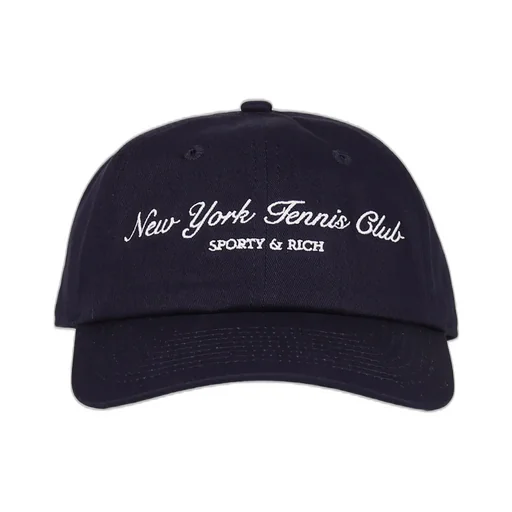 Ny Tennis Club Hat / Nvy White