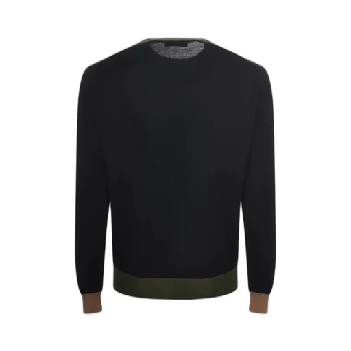 Manuel Ritz Contrast Trim Knitwear