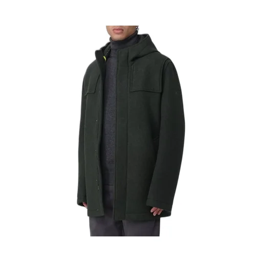 Manuel Ritz Long Sleeved Hooded Coat