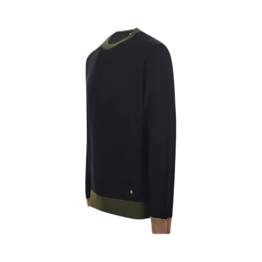 Manuel Ritz Contrast Trim Knitwear