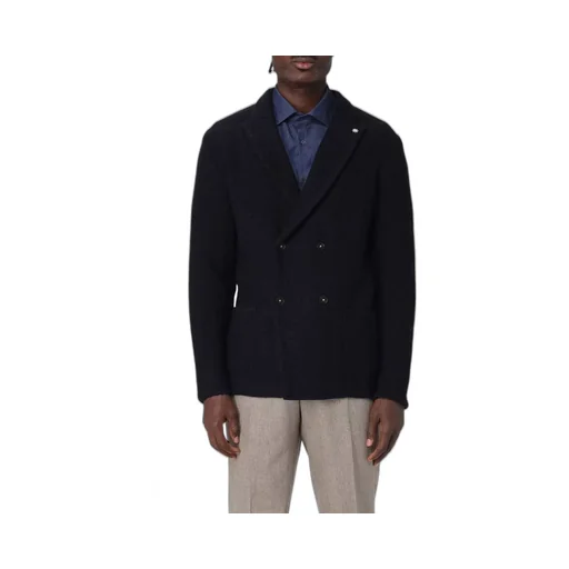 Manuel Ritz Double Breasted Knitted Blazer