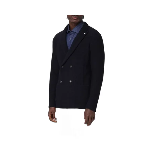 Manuel Ritz Double Breasted Knitted Blazer