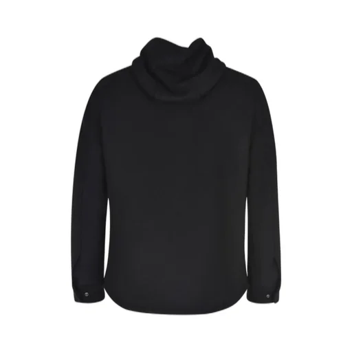 Manuel Ritz Hooded Snap-Button Jacket