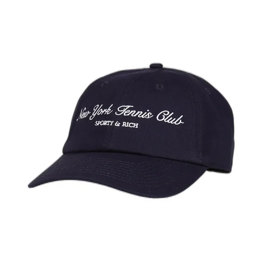 Ny Tennis Club Hat / Nvy White