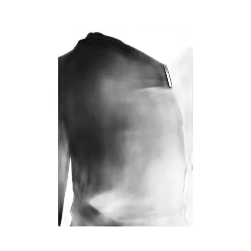 Hooded Shirring Top / Black