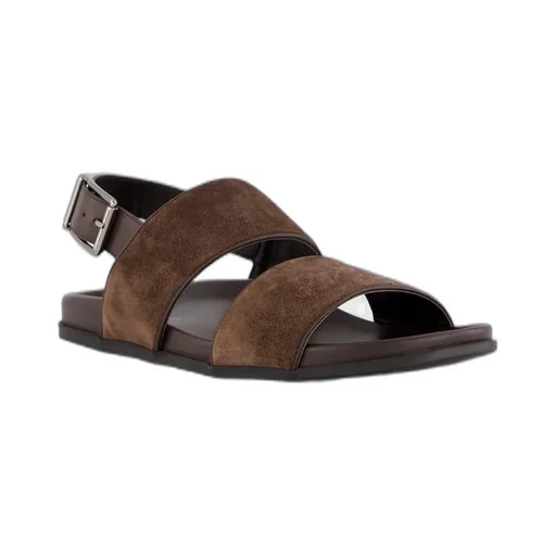Manolo Blahnik Buckled Slip-On Sandals