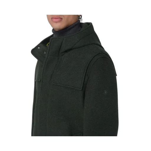 Manuel Ritz Long Sleeved Hooded Coat
