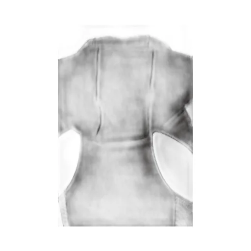 Hooded Asymmetric Zip Top / Dark Gry