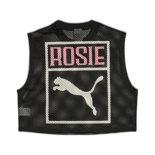 Relaxed Mesh Top / Puma Black