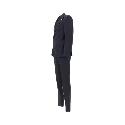 Manuel Ritz Double-Breasted Two-Piece Suit