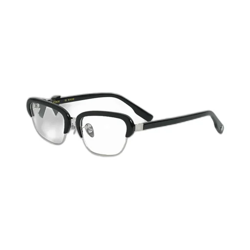 Bow-Adorned Temple Glasses / Blk
