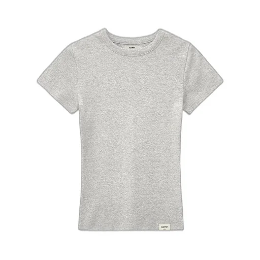 G Classic Fitted Tee / Melange Gry