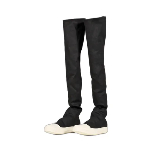 High Sock Sneaks / Blk Wax/Milk/Milk