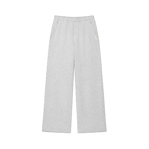 G Button Fly Pants / Melange Gry