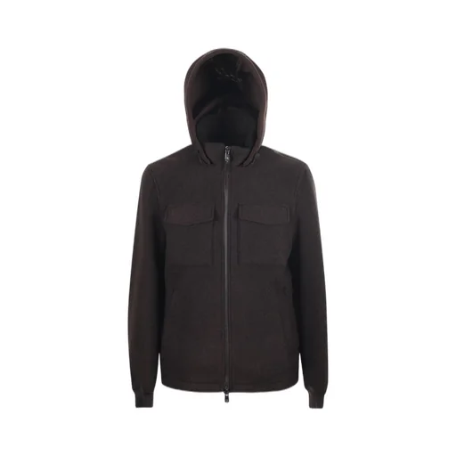 Manuel Ritz Hooded Zip-Up Jacket