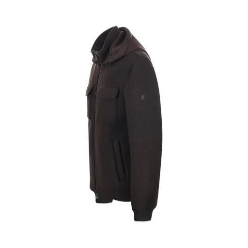Manuel Ritz Hooded Zip-Up Jacket