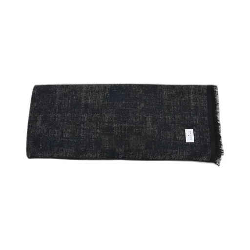 Manuel Ritz Jacquard Frayed Scarf