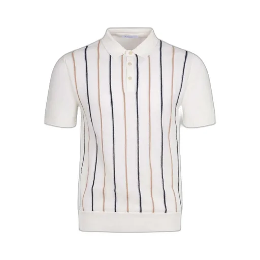Manuel Ritz Striped Polo Shirt