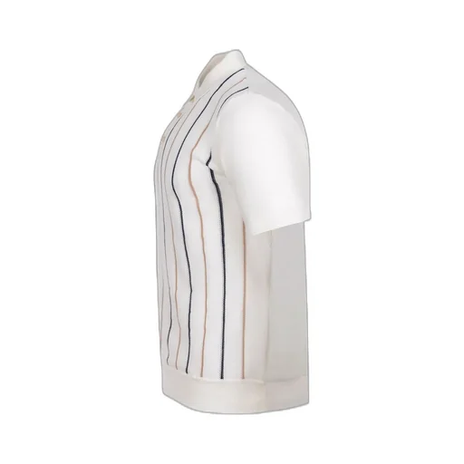 Manuel Ritz Striped Polo Shirt