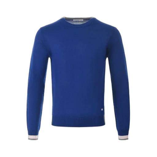 Manuel Ritz Contrast Trim Knitwear