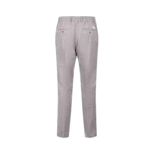 Manuel Ritz Prince Of Wales Drawstring Pants