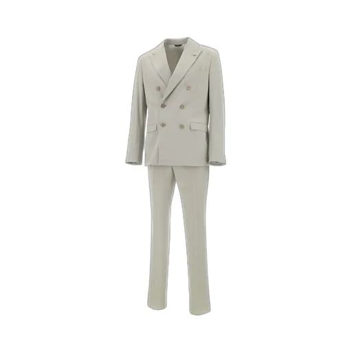 Manuel Ritz Double-Breasted Slim Suit
