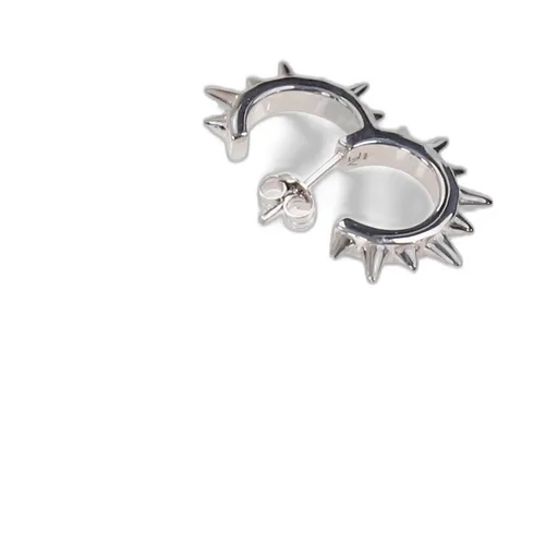 Rodeo Spur Earring Single-Rh / Sil