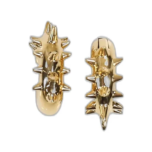 Doughnut Spur Ear Set Gd / Gld