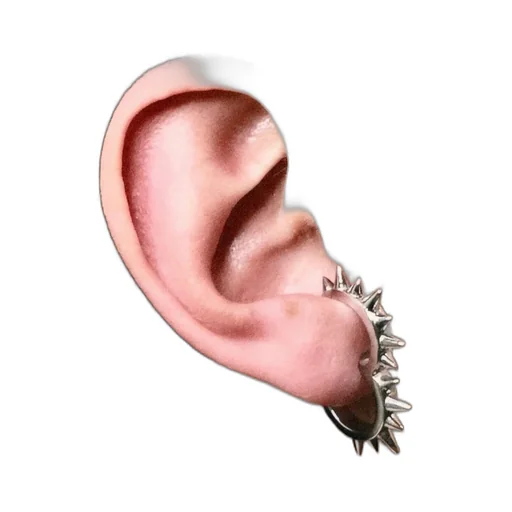 Rodeo Spur Earring Single-Rh / Sil
